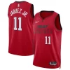 Jaime Jaquez Jr. Miami Heat Nike Unisex 2024/25 Swingman Player Jersey City Edition Red Tendance