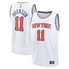Jalen Brunson Personalisable New York Knicks Youth Fast Break Replica Player Jersey Association Edition White