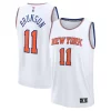Jalen Brunson New York Knicks Fast Break Replica Player Jersey Association Edition Premium White
