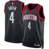 Jalen Green Houston Rockets Jordan Brand Unisex Authentique Swingman Jersey Statement Edition Black