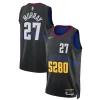 Jamal Murray Denver Nuggets Nike Unisex 2023/24 Swingman Jersey Black Distingué City Edition
