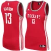 James Confortable Harden Houston Rockets adidas Women's Replica Jersey Red