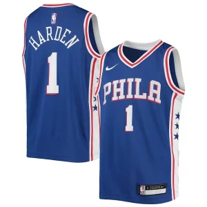 James Harden Philadelphia 76ers Nike Uniques Youth Swingman Jersey Icon Edition Royal