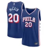 Jared McCain Philadelphia 76ers Youth 2024 Commémoratif NBA Draft Fast Break Player Jersey Icon Edition Royal