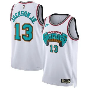 Jaren Jackson Jr. Memphis Grizzlies Nike Unisex 2024/25 Swingman Jersey White Personalisable Classic Edition