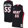 Jason Williams Miami Heat 2005/06 Hardwood Classics Swingman Jersey Personalisable Black