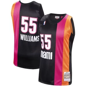 Jason Williams Miami Heat 2005/06 Moderne Hardwood Classics Swingman Jersey Black