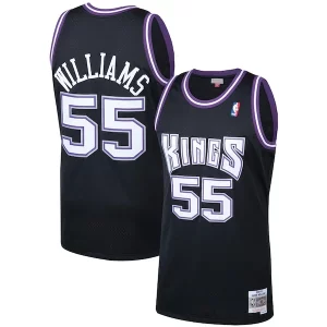 Jason Williams Sacramento Kings 2000/01 Hardwood Classics Swingman Jersey Black Unique