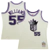 Jason Williams Sacramento Kings Chainstitch Swingman Jersey Uniques Cream