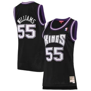 Jason Williams Sacramento Kings Women's 2000/01 Hardwood Classics Swingman Jersey Superbe Black