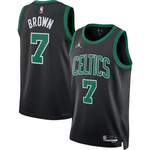Jaylen Brown Boston Celtics Jordan Brand Unisex Swingman Jersey Exceptionnel Statement Edition Black