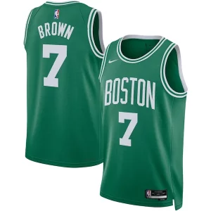 Jaylen Brown Boston Celtics Moderne Nike Unisex Swingman Jersey Icon Edition Kelly Green