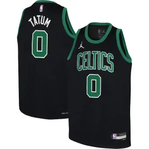 Jayson Tatum Boston Celtics Jordan Brand Youth Stylish Swingman Jersey Statement Edition Black