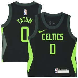Jayson Tatum Boston Celtics Nike Toddler 2024/25 Swingman Player Jersey Distingué City Edition Black