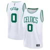 Jayson Tatum Collectible Boston Celtics Youth Fast Break Replica Player Jersey Association Edition White