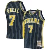 Jermaine O'Neal Indiana Refiné Pacers 2003/04 Hardwood Classics Swingman Jersey Navy