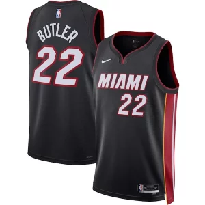 Jimmy Butler Confortable Miami Heat Nike Unisex Swingman Jersey Icon Edition Black