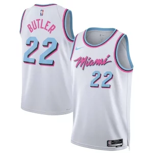 Jimmy Butler Miami Élégant Heat Nike Unisex 2024/25 Swingman Player Jersey City Edition White