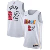 Jimmy Butler Miami Exquisite Heat Nike Unisex 2022/23 Swingman Jersey City Edition White