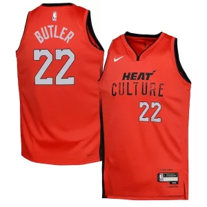 Jimmy Butler Miami Heat Nike Captivant Youth 2024/25 Swingman Player Jersey City Edition Red