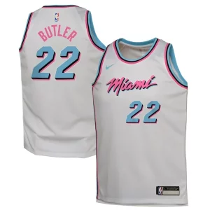 Jimmy Butler Miami Heat Nike Youth 2024/25 Swingman Player Uniques Jersey City Edition White
