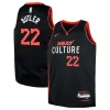 Jimmy Butler Miami Heat Nike Youth Swingman Replica Jersey City Edition Black Haut de gamme