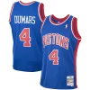 Joe Dumars Detroit Pistons 1988/89 Refiné Hardwood Classics Swingman Jersey Blue