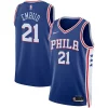 Joel Embiid Haut de gamme Philadelphia 76ers Nike Unisex Swingman Jersey Icon Edition Royal/White