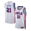 Joel Embiid Philadelphia 76ers Nike Youth Swingman Jersey Association Edition White Splendide
