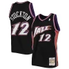 John Stockton Utah Jazz 1998/99 Hardwood Classics Swingman Jersey Premium Black