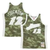 John Stockton Utah Jazz Hardwood Superbe Classics 1998/99 Ghost Green Swingman Jersey Camo