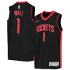 John Wall Houston Rockets Nike Distingué Youth 2020/21 Swingman Player Jersey Earned Edition Black