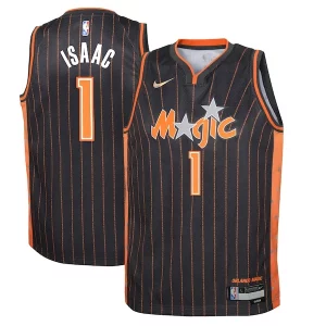 Jonathan Isaac Orlando Magic Nike Youth Swingman Jersey City Edition Exclusif Anthracite