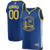 Jonathan Kuminga Golden State Warriors 2021 NBA Draft First Round Pick Fast Break Replica Élégant Jersey Royal Icon Edition