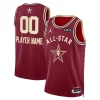 Jordan Brand Unisex 2024 NBA All Star Game Charming Swingman Custom Jersey Crimson