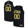 Jordan Clarkson Utah Jazz Jordan Brand Exclusif Youth Swingman Jersey Statement Edition Black