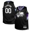 Jordan Clarkson Utah Jazz Jordan Brand Youth Swingman Jersey Statement Luxueux Edition Black