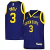 Jordan Poole Golden State Warriors Élégant Youth 2022/23 Swingman Jersey Navy Statement Edition