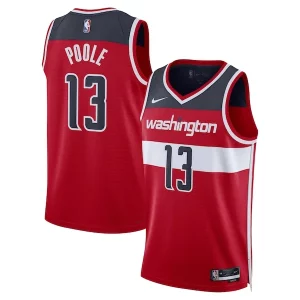 Jordan Poole Washington Wizards Nike Unisex Swingman Jersey Icon Collectible Edition Red