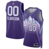 Jordan Sophistiqué Clarkson Utah Jazz Nike Unisex 2024/25 Swingman Player Jersey City Edition Purple