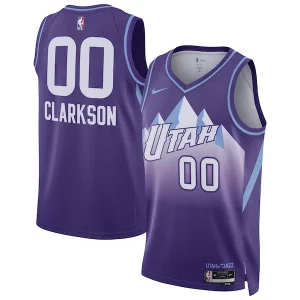 Jordan Sophistiqué Clarkson Utah Jazz Nike Unisex 2024/25 Swingman Player Jersey City Edition Purple
