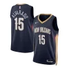 Jose Alvarado Dashing New Orleans Pelicans Nike Unisex Swingman Jersey Association Edition Navy
