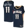 Jrue Holiday New Orleans Pelicans Exceptionnel Nike Swingman Jersey Navy