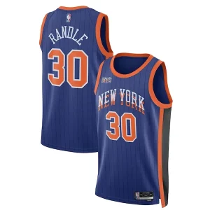 Julius Randle New York Knicks Nike Unisex 2023/24 Swingman Jersey Blue Magnifique City Edition