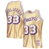 Kareem Abdul Jabbar Los Angeles Lakers Notable 75th Anniversary 1983/84 Hardwood Classics Swingman Jersey Gold