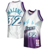 Karl Malone Utah Jazz 1996/97 Hardwood Classics 75th Anniversary Exceptionnel Swingman Jersey Platinum