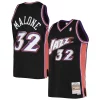 Karl Malone Utah Jazz 2001/02 Hardwood Classics Swingman Jersey Black Classique