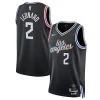 Kawhi Confortable Leonard LA Clippers Nike Unisex 2022/23 Swingman Jersey City Edition Black