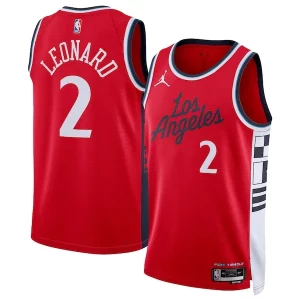 Kawhi Leonard LA Clippers Jordan Tendance Brand Unisex 2024/25 Swingman Jersey Statement Edition Red