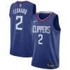 Kawhi Leonard LA Clippers Nike 2019/20 Swingman Jersey Blue Icon Edition Haut de gamme